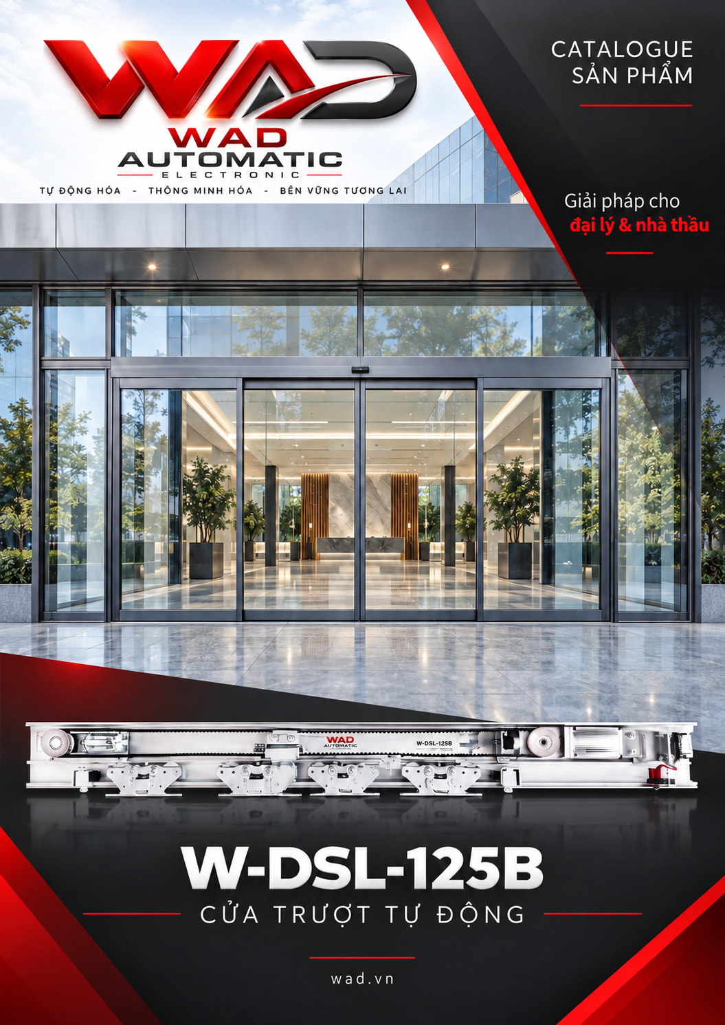 Cửa trượt tự động W-DSL-125B